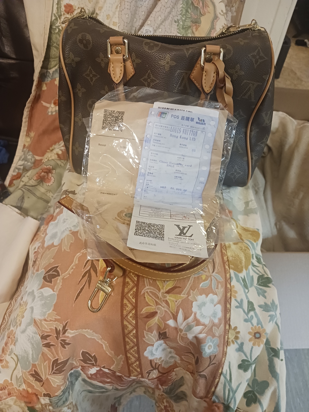 Louis Vuitton Brown Monogram Speedy Bandoulière Satchel - Brown - Picture 4 of 4